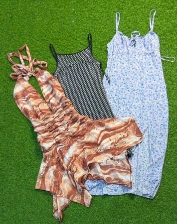 6927 - Y2K Style Midi and Mini Dress