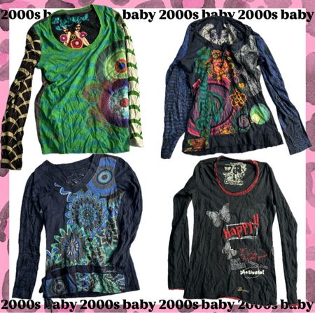Desigual 2000s muse tops-208
