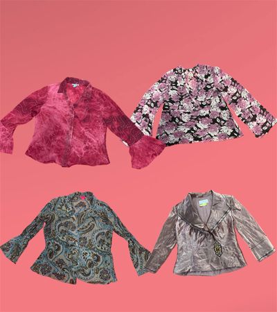 Y2K Long Sleeves Blouses - wc#110 (13/09)