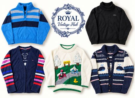 Tommy Hilfiger , Lacoste , Disney maglieria per bambini