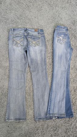 **Y2K Bestickte Jeans – Statement Flare Denim Bundle**