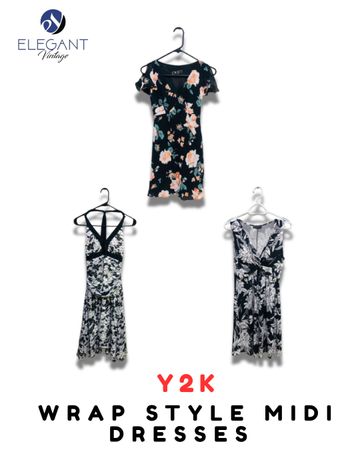 Robe midi de style Y2K warp - EV1954