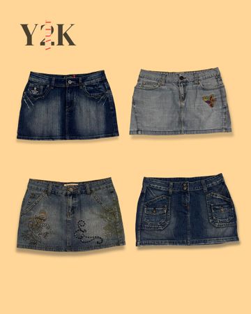 Denim Mini Skirts Bundle (Yv-721)