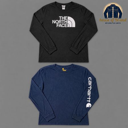 Harley DAVIDSON, CARHARTT, & TNF camisetas