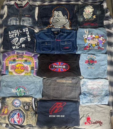Denim jackets 34 pieces