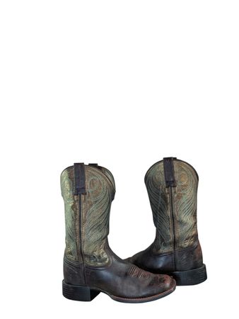 Op vintage 284 Branded cowboy boots