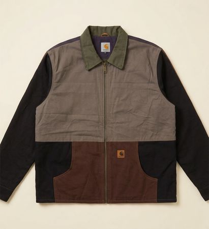 Upcycled Carhartt Patchwork jacket (Dc-10-176)