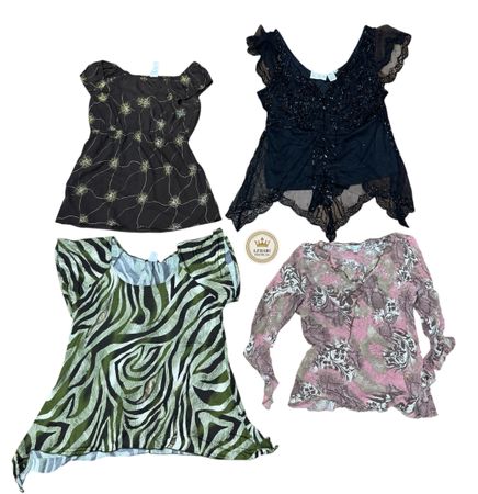 Y2K Half Blouse 10 pcs Ta 1224