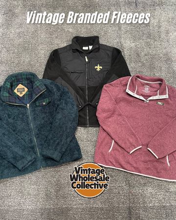 🔴 Fleeces de Marca Vintage - (15/09)