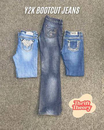 Y2K Bootcut Jeans - (15/08)