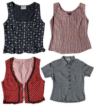 The Folk-Vintage Y2K Tops: TT-327