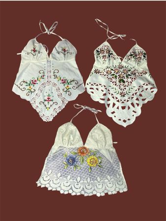 UPCYCLE  Y2K style cami tops|V-T779