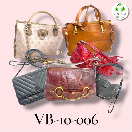 Y2K Premium Bags Wholesale Bundle – Assorted Styles & Colors 12 Pieces (VB-10-006)