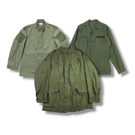 Green army true vintage 90s jacket  (y27)