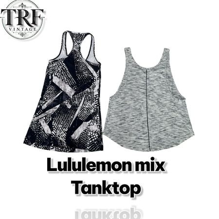 Lululemon tanktop and crop top#200