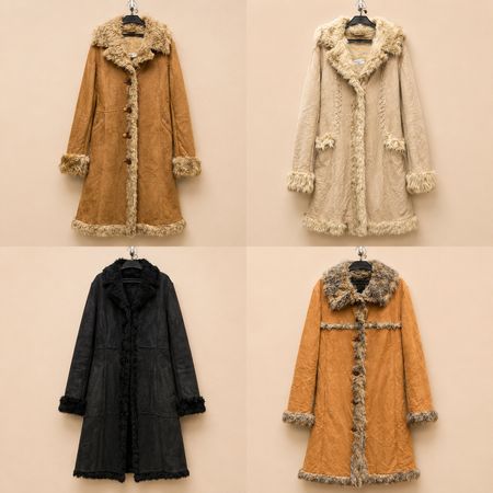Y2K Long Afghan Coat Bundle