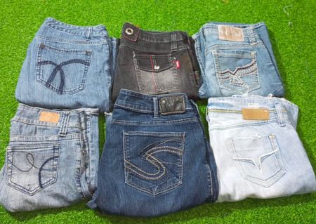 MARCAS DE JEANS HIDRÁULICAS E OUTRAS MIX (B 114)