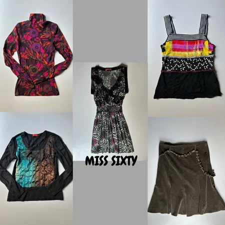 💃 Miss Sixty Archive Print Dress (CV:091)