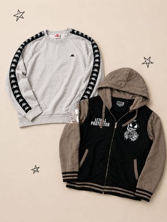 Mix Branded Hoodie