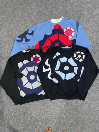 Upcycled Nike Patchwork Sweatshirt