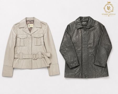 Y2K style leather jackets
