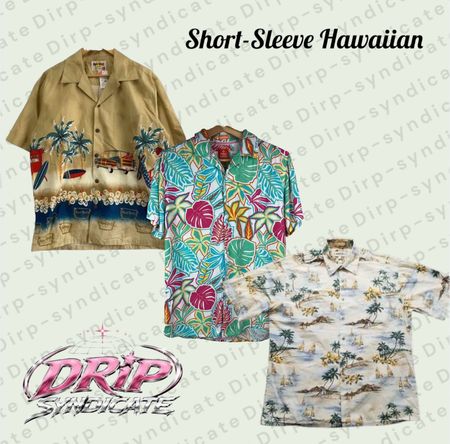 short-sleeve Hawaiian shirts
