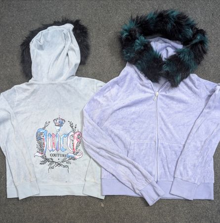 Vintage Juicy Couture Fur Hoodies