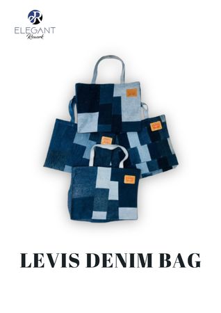 Upcycled Levi’s Denim Bags - EVR0317
