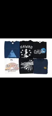 Quick silver , Billabong and volcom tee