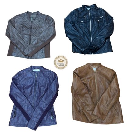 Y2K Hot selling Leather jackets 9 pcs At 1432