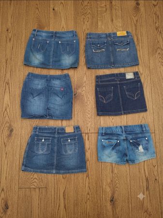 Bundle of Y2K / Western Style Denim Shorts –(VM-113)