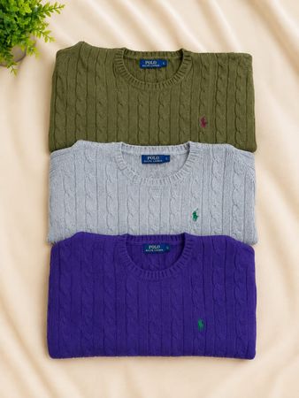 Ralph Lauren Kabelstrickpullover