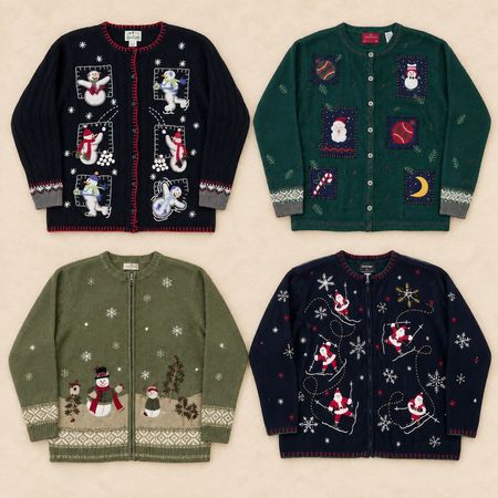 Pulls de Noël confortables Y2k