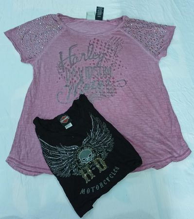 CR12455 Vintage Harley Baby Tees