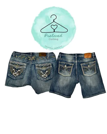 Y2K denim short (280826-24)