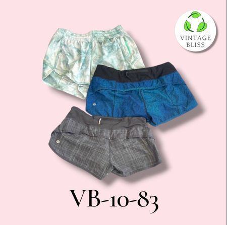 Lululemon Shorts Wholesale Bundle – Assorted Styles 9 Piece (VB-10-83)