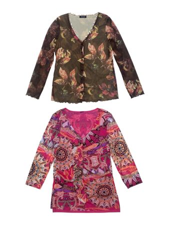 Collezione bluse a maniche lunghe Y2k | 12 pezzi
