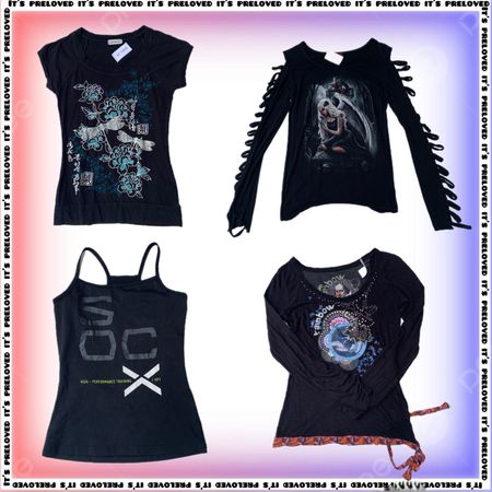 Edgy Tattoo Artist - tops, dresses, skirts (SS-2623)