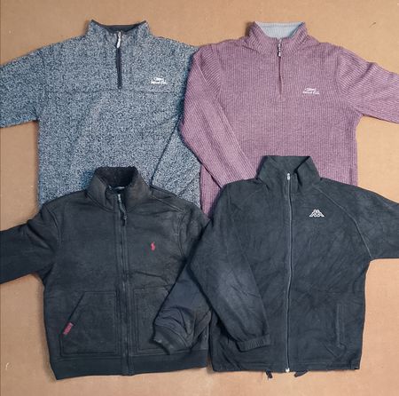 Fisherman fleece jacket