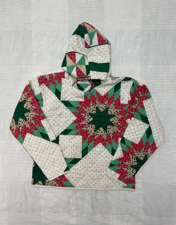 Upcycled Quilted Hoodie