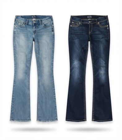 Y2K Denim Flared Jeans