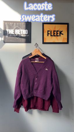 902 Lacoste sweaters
