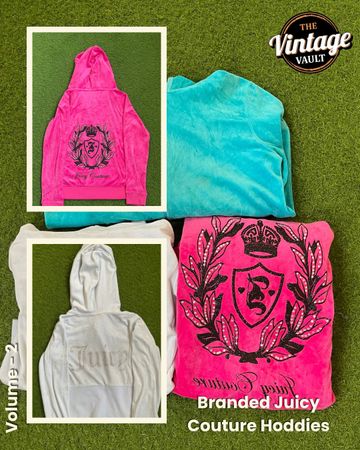 Branded Juicy Couture Hoodies, Volume : 2 , 6 Pieces