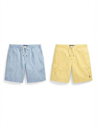 (FV-2492) Pantaloni Corti in Cotone