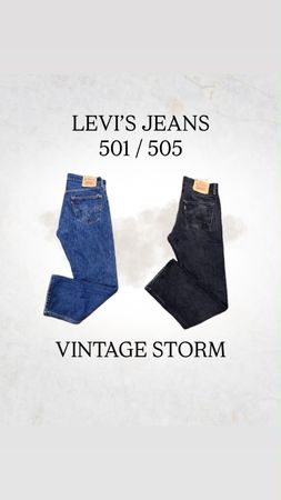 Levi’s Jeans 501 And 505