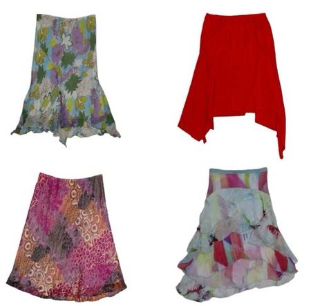 Y2K Flowy Barbie Skirts