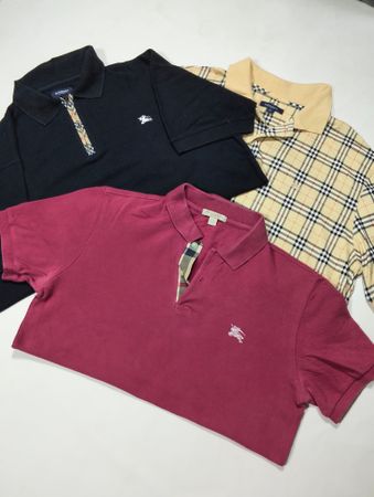Burberry Collar T Shirts