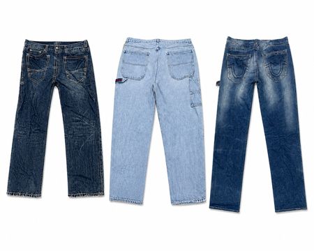 17 PCs Big Size Jeans Unbranded