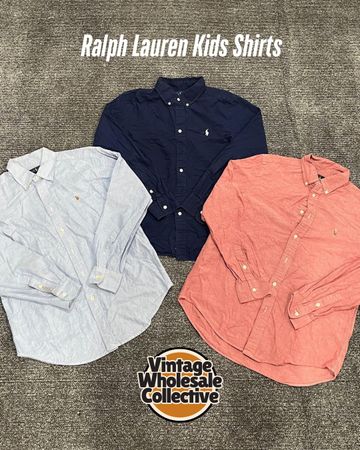 🔴 Camisas Ralph Lauren Kids - (08/09)