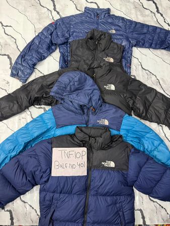 The north face puffer jackets 10 pcs bundle .bundle no 401